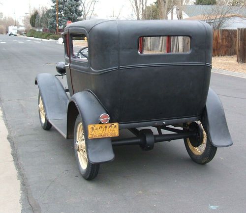 1930 1931 chopped ford model a t sedan coupe hot rat rod custom project 1932 34