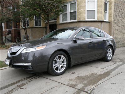 2009 acura tl "techpack" navigation,rear camera,pre certified,low miles,low resv