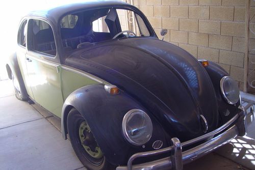 1965 volkswagen beetle.rust free.ca car.runs