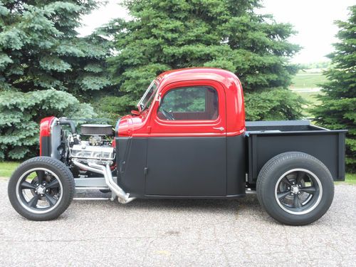 46 chevy / on  model  a  frame