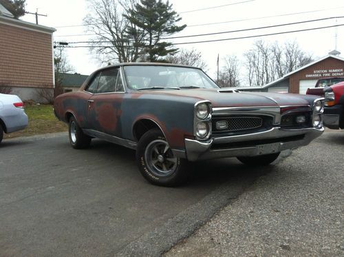 1967 pontiac gto restoration project: very solid and straight car