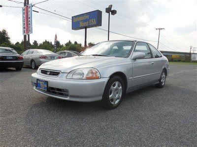 98 2 door import sunroof manual coupe silver inspected warranty - we finance