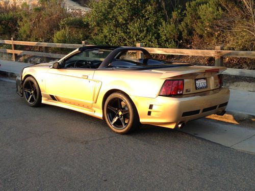 #00-068 2000 saleen s281 sc (supercharged) convertible ford mustang rare 1 of 1