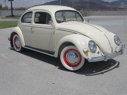 1957 volkswagen beetle sedan classic, totally restored to original conditions