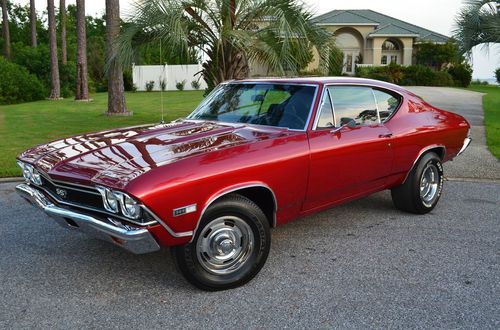 1968 chevelle true ss 396 w/ low mileage, factory four speed and 12 bolt posi
