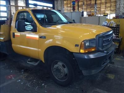 2001 ford f450 dump truck w/ shop built snow plow~ sos at odot in salem, or