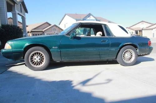 1990 ford mustang 5.0 lx 25th anniversary 7-up limited edition!