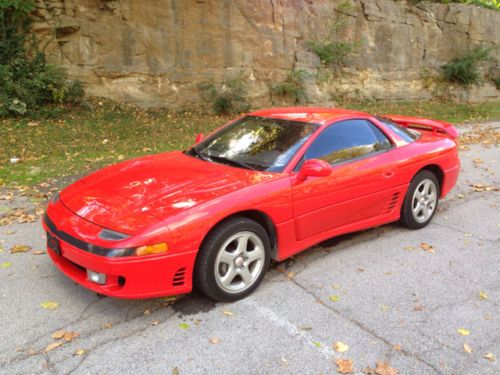 1991 mitsubishi 3000gt vr-4 only 65k miles super clean factory stock free ship