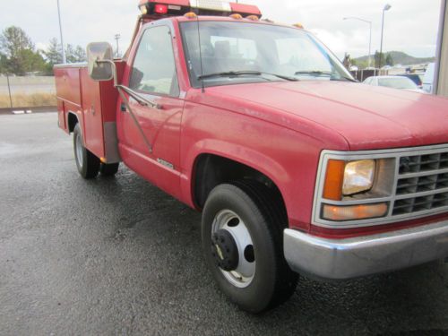 1991 chevy 3500 fire truck only 32k original miles california truck