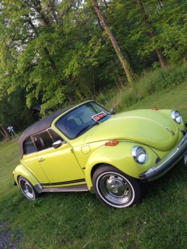 1974 vw super beetle convertible