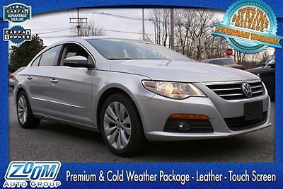 1 owner 10 vw cc sport - leather touch screen premium &amp; cold weather warranty!
