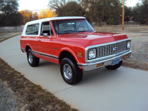 1971 chevy blazer equipped with factory air
