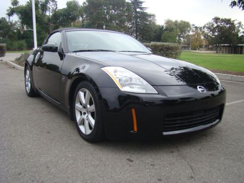 2004 nissan 350z touring roadster convertible auto leather bose free shipping!
