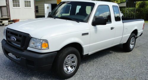 2007 ford ranger xl extended cab pickup 2-door 3.0l 1 owner clean low miles