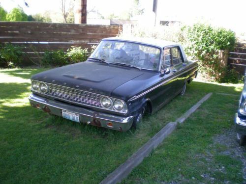 1963 ford fairlane 4 door 6cyl engine good start daily driver no reserver