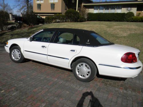 1998 lincoln continental base sedan  - 53,000 miles  - mint cond.  inside / out