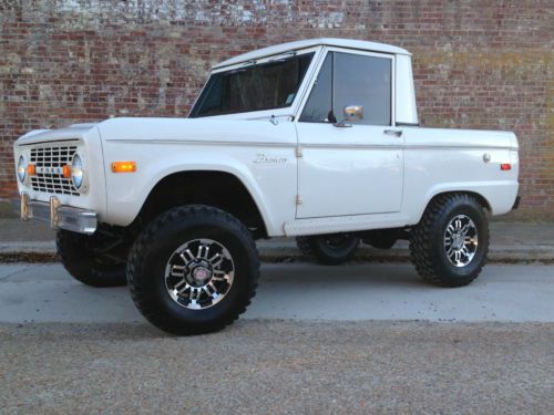 1973 ford bronco half-cab,uncut,unrestored,auto,v8,nice solid daily driver!!!