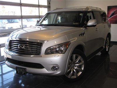 2011 infiniti qx56 awd ***never titled***  theater, tech, deluxe touring