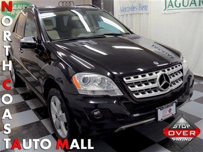 2009(09)ml350 4matic awd fact w-ty only 29k navi back up cam moon heat sts park