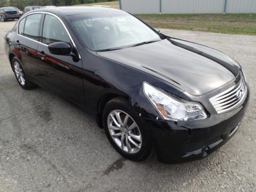 2009 infiniti g37awd , salvage runs and drives, damaged, leather, wrecked