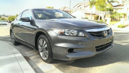 2012 honda accord ex-l coupe only 8 thousand miles sunroof leather