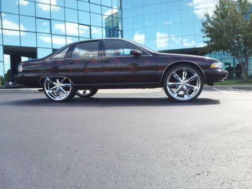 1991 chevy caprice custom brown gucci paint  show car