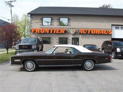 Other luxury ride caddy convertible 2 dr gasoline 8 cyl brown