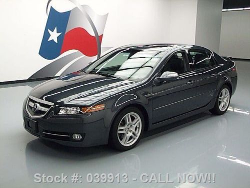 2007 acura tl heated leather sunroof nav rearview cam  texas direct auto