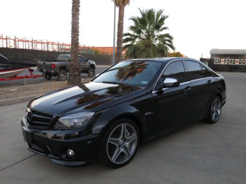 2009 mercedes c63 c 63 amg damaged wrecked rebuildable salvage low reserve 09 !!