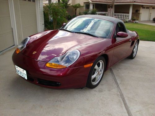 Boxster with 3.4 liter carrera engine - professionally converted - powerful!