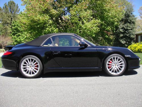 2012 carrera s cabriolet  / sought after black tan combo / priced to sell.