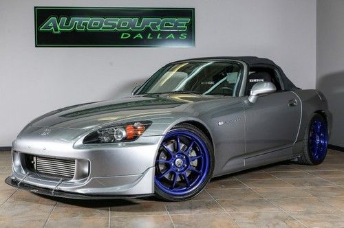 2007 honda s2000, supercharged, o.z wheels, bride seats, roll cage! we finance!
