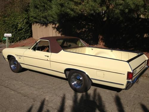 1970 chevy el camino like new condition auto 350 dual exhaust straight body/bed