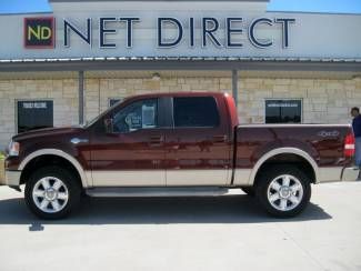 07 supercrew 4wd side steps leather texas truck net direct auto sales texas