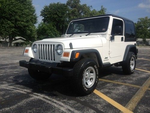 2003 jeep wrangler sport hardtop rhd postal carriers look at this one!!