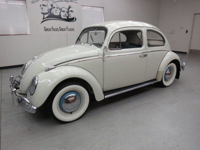 "amazing" 1961 v.w.beetle complete resto.w/ just 11k since...nothing spared !!!!