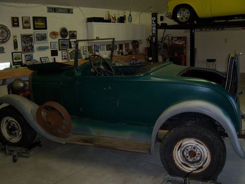 Model a ford rumble seat roadster 1929 rat rod street rod