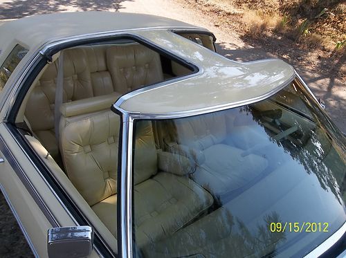 1978 cadillac eldorado biarritz rare "t tops" one owner 48,590 original miles