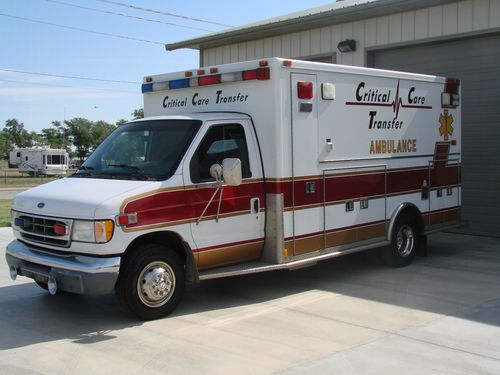 2002 ford e 450 med tech ambulance