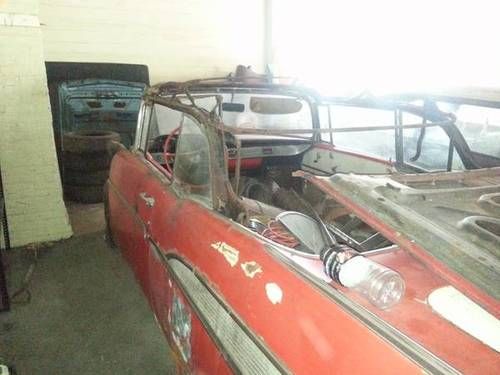 1957 chevy convertible,  rare find - stored 30 plus years
