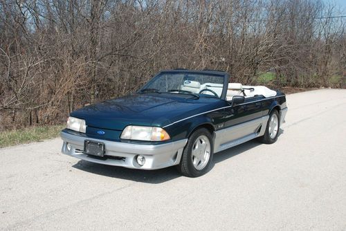 1991 ford mustang gt convertible 5 speed 98,000 original miles