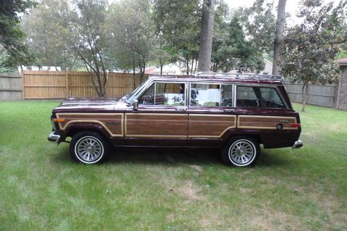 1988 jeep grand wagoneer no reserve cleanest original on ebay must go low miles!