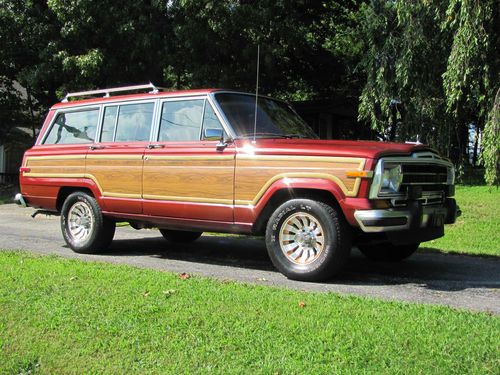 American classic jeep grand wagoneer i owner low miles!