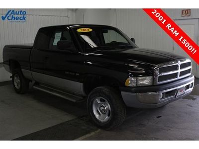 Used 01' dodge ram 1500 slt magnum 5.9l v8 , 4x4, and local trade. rusty runner