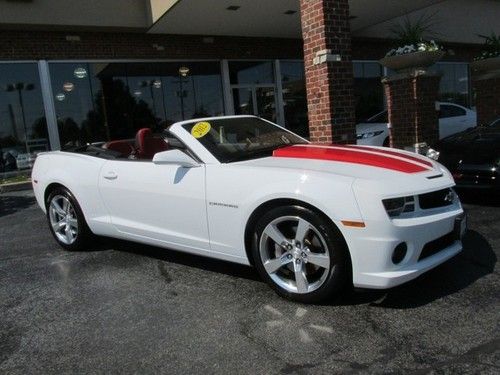 2012 camaro rs/ss convertible 2ss 5k mi leather!