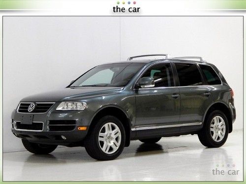 05 touareg v8 4wd navigation air-suspension xenon new tires maintained pristine