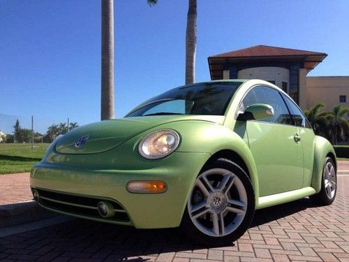 2004 volkswagen new beetle gls turbo 63k miles sunroof automatic charger fl