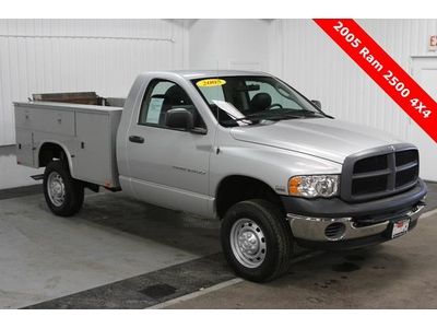 Hemi magnum 5.7l v8 smpi, 4wd, low low miles, and utility body ready for work $$