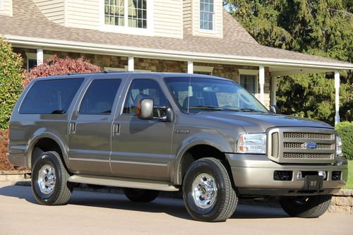 2005 ford excursion limited turbo diesel 49k actual miles 1-owner 4x4 no reserve
