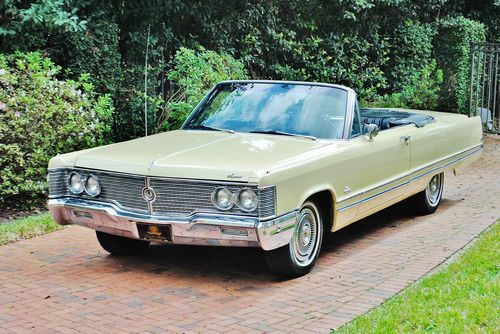Outstanding mostly original 68 chrysler imperial convertible real deal straight